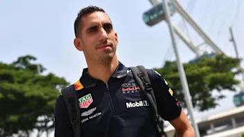 Sebastien Buemi, Red Bull Racing at Formula One World Championship, Rd15, Singapore Grand Prix,