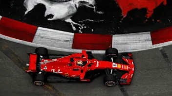 Sebastian Vettel, Ferrari SF71H at Formula One World Championship, Rd15, Singapore Grand Prix,