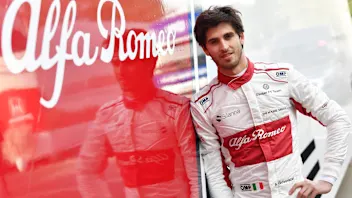 Antonio Giovinazzi (ITA) Alfa Romeo Sauber F1 Team at Formula One Testing, Day One, Barcelona,
