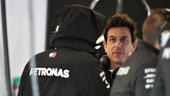 Lewis Hamilton, Mercedes AMG F1 and Toto Wolff, Mercedes AMG F1 Director of Motorsport at Formula