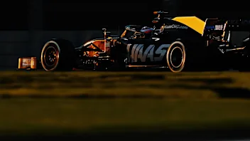 ABU DHABI, UNITED ARAB EMIRATES - NOVEMBER 29: Romain Grosjean of France driving the (8) Haas F1