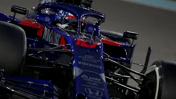 ABU DHABI, UNITED ARAB EMIRATES - DECEMBER 01: Pierre Gasly of France driving the (10) Scuderia