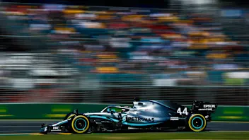 MELBOURNE GRAND PRIX CIRCUIT, AUSTRALIA - MARCH 15: Lewis Hamilton, Mercedes AMG F1 W10 during the