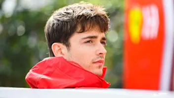 BAKU CITY CIRCUIT, AZERBAIJAN - APRIL 25: Charles Leclerc, Ferrari during the Azerbaijan GP at Baku