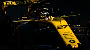 BAKU CITY CIRCUIT, AZERBAIJAN - APRIL 26: Nico Hulkenberg, Renault R.S. 19 during the Azerbaijan GP