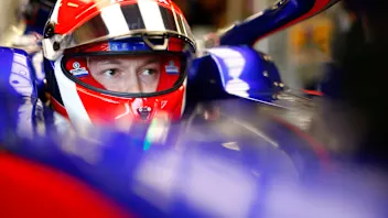 BAKU CITY CIRCUIT, AZERBAIJAN - APRIL 27: Daniil Kvyat, Toro Rosso during the Azerbaijan GP at Baku
