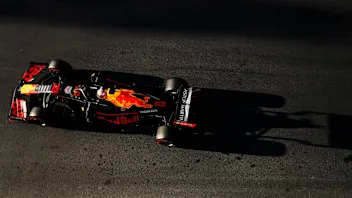 BAKU CITY CIRCUIT, AZERBAIJAN - APRIL 27: Max Verstappen, Red Bull Racing RB15 during the