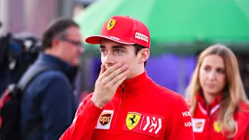 BAKU CITY CIRCUIT, AZERBAIJAN - APRIL 27: Charles Leclerc, Ferrari during the Azerbaijan GP at Baku