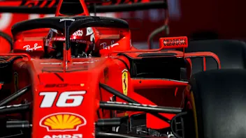 BAKU CITY CIRCUIT, AZERBAIJAN - APRIL 28: Charles Leclerc, Ferrari SF90 during the Azerbaijan GP at