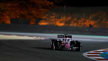 BAHRAIN INTERNATIONAL CIRCUIT, BAHRAIN - MARCH 29: Sergio Perez, Racing Point RP19 during the