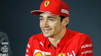 BAHRAIN INTERNATIONAL CIRCUIT, BAHRAIN - MARCH 28: Charles Leclerc, Ferrari in Press Conference
