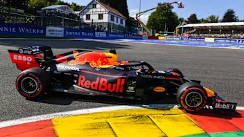 SPA-FRANCORCHAMPS, BELGIUM - AUGUST 31: Max Verstappen, Red Bull Racing RB15 during the Belgian GP
