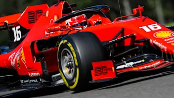 SPA-FRANCORCHAMPS, BELGIUM - AUGUST 30: Charles Leclerc, Ferrari SF90 during the Belgian GP at