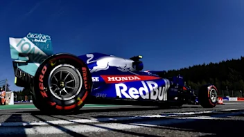 SPA-FRANCORCHAMPS, BELGIUM - AUGUST 31: Alexander Albon, Red Bull RB15 during the Belgian GP at