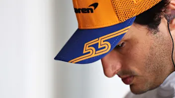 SAO PAULO, BRAZIL - NOVEMBER 16: Carlos Sainz of Spain and McLaren F1 prepares to drive in the