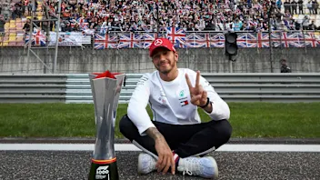 SHANGHAI INTERNATIONAL CIRCUIT, CHINA - APRIL 14: Lewis Hamilton, Mercedes AMG F1, 1st position,