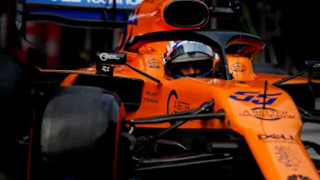 SHANGHAI INTERNATIONAL CIRCUIT, CHINA - APRIL 12: Carlos Sainz Jr., McLaren MCL34 during the