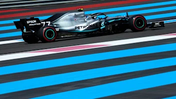 CIRCUIT PAUL RICARD, FRANCE - JUNE 21: Valtteri Bottas, Mercedes AMG W10 during the French GP at