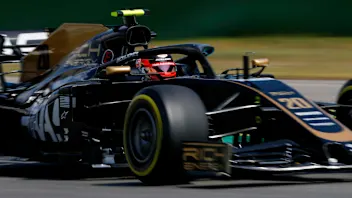 HOCKENHEIMRING, GERMANY - JULY 26: Kevin Magnussen, Haas VF-19 during the German GP at