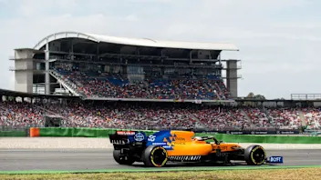 HOCKENHEIMRING, GERMANY - JULY 27: Carlos Sainz Jr., McLaren MCL34 during the German GP at
