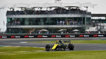 SILVERSTONE, UNITED KINGDOM - JULY 13: Daniel Ricciardo, Renault R.S.19 during the British GP at