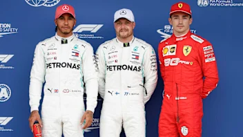 SILVERSTONE, UNITED KINGDOM - JULY 13: Lewis Hamilton, Mercedes AMG F1, Pole Sitter Valtteri