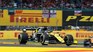 SILVERSTONE, UNITED KINGDOM - JULY 14: Daniel Ricciardo, Renault R.S.19 during the British GP at
