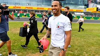 SILVERSTONE, UNITED KINGDOM - JULY 11: Lewis Hamilton, Mercedes AMG F1 during the British GP at