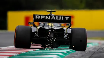 HUNGARORING, HUNGARY - AUGUST 02: Nico Hulkenberg, Renault R.S. 19 during the Hungarian GP at