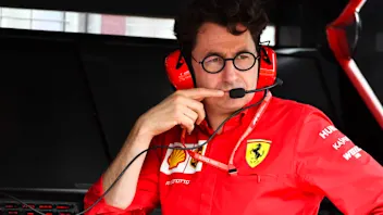 HUNGARORING, HUNGARY - AUGUST 02: Mattia Binotto, Team Principal Ferrari during the Hungarian GP at