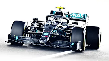 SUZUKA, JAPAN - OCTOBER 11: Valtteri Bottas driving the (77) Mercedes AMG Petronas F1 Team Mercedes