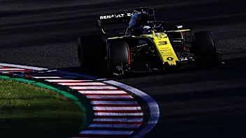 SUZUKA, JAPAN - OCTOBER 13: Daniel Ricciardo of Australia driving the (3) Renault Sport Formula One