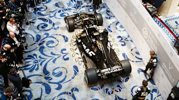 THE ROYAL AUTOMOBILE CLUB, UNITED KINGDOM - FEBRUARY 07: Romain Grosjean, Haas F1 Team and Kevin