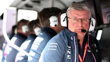 MEXICO CITY, MEXICO - OCTOBER 25: Otmar Szafnauer, Team Principal and Chief Executive Officer of