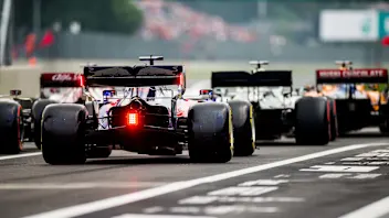 MEXICO CITY, MEXICO - OCTOBER 25: Daniil Kvyat of Scuderia Toro Rosso and Russia during practice