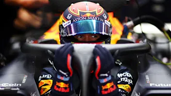 MEXICO CITY, MEXICO - OCTOBER 26: Alexander Albon of Thailand and Red Bull Racing prepares to drive
