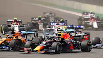 MEXICO CITY, MEXICO - OCTOBER 27: Alexander Albon of Thailand driving the (23) Aston Martin Red
