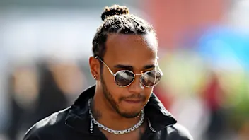 MEXICO CITY, MEXICO - OCTOBER 24: Lewis Hamilton of Great Britain and Mercedes GP walks in the