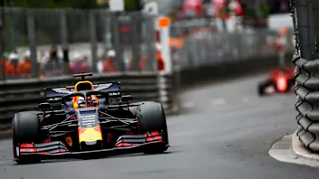 MONTE CARLO, MONACO - MAY 26: Max Verstappen, Red Bull Racing RB15 during the Monaco GP at Monte