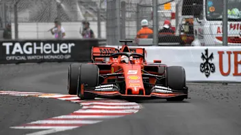 MONTE CARLO, MONACO - MAY 26: Sebastian Vettel, Ferrari SF90 during the Monaco GP at Monte Carlo on