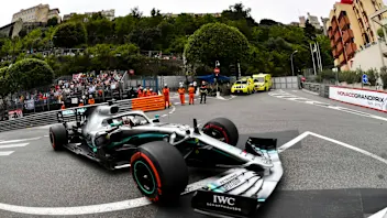 MONTE CARLO, MONACO - MAY 23: Lewis Hamilton, Mercedes AMG F1 W10 during the Monaco GP at Monte