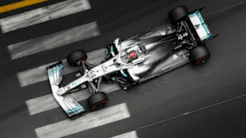 MONTE CARLO, MONACO - MAY 23: Lewis Hamilton, Mercedes AMG F1 W10 during the Monaco GP at Monte