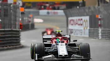 MONTE CARLO, MONACO - MAY 23: Antonio Giovinazzi, Alfa Romeo Racing C38 during the Monaco GP at