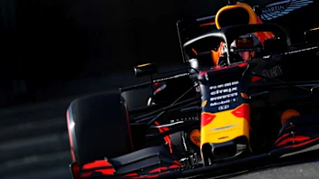 SOCHI, RUSSIA - SEPTEMBER 28: Max Verstappen of the Netherlands driving the (33) Aston Martin Red