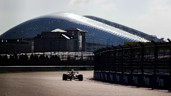 SOCHI, RUSSIA - SEPTEMBER 28: Max Verstappen of Red Bull Racing and The Netherlands during