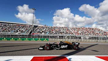 SOCHI, RUSSIA - SEPTEMBER 29: Kevin Magnussen of Denmark driving the (20) Haas F1 Team VF-19