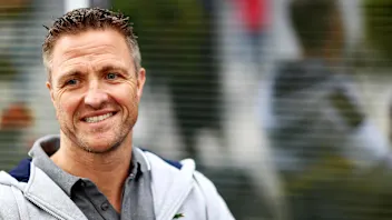 SOCHI, RUSSIA - SEPTEMBER 26: Former F1 driver Ralf Schumacher looks on in the Paddock during