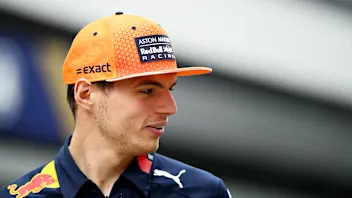 SOCHI, RUSSIA - SEPTEMBER 26: Max Verstappen of Netherlands and Red Bull Racing walks in the