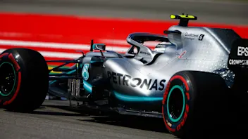 CIRCUIT DE BARCELONA-CATALUNYA, SPAIN - MAY 10: Valtteri Bottas, Mercedes AMG W10 during the