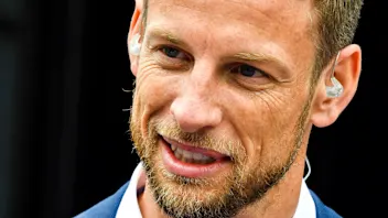 CIRCUIT DE BARCELONA-CATALUNYA, SPAIN - MAY 11: Jenson Button, Sky TV during the Spanish GP at